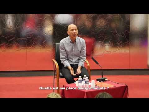 "Que faire de ma vie" conférence du 16 octobre 2017 par Stephan Posner, directeur de l'Arche en France
